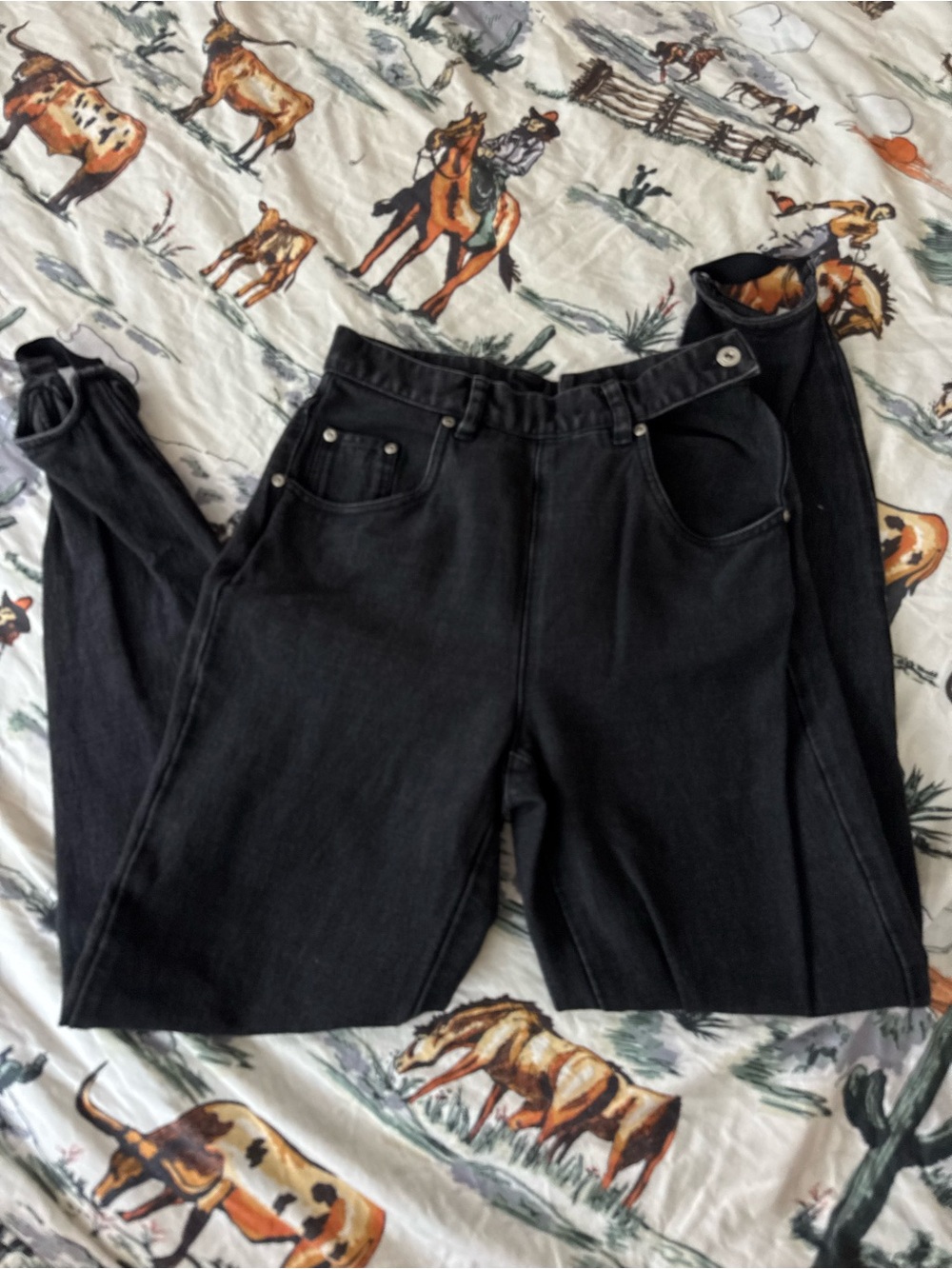 Vintage LizWear Stirrup Skinny Jeans (Size 6)